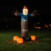 7FT Halloween Inflatable Scarecrow with LED Lights – Blow Up Yard Decoration - Monsta Online