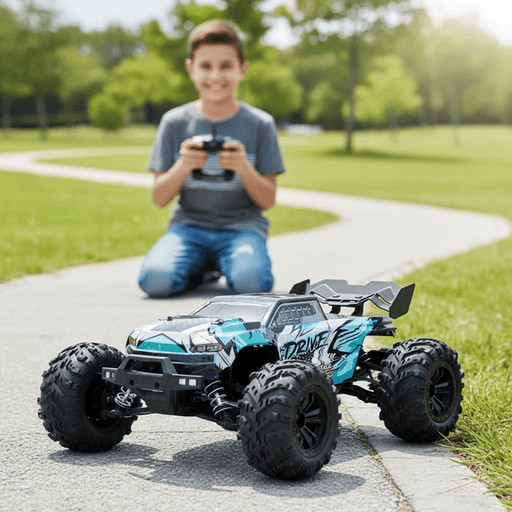 Drive Pro 1:16 45MPH 4WD RC Car With LED Light 2.4G Remote Control High Speed Monster Truck with Dual Batteries - Monsta Online