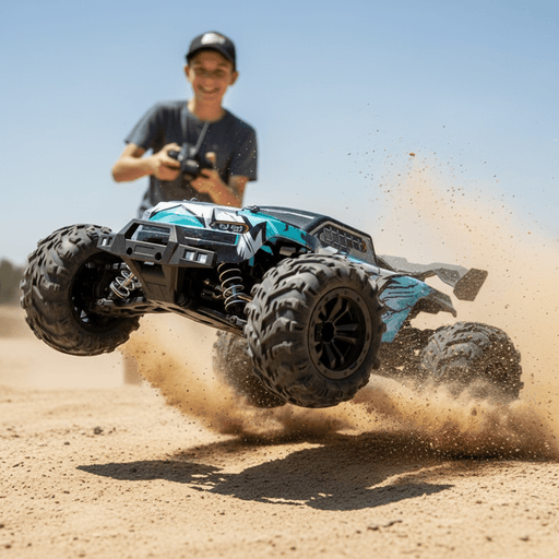 Drive Pro 1:16 45MPH 4WD RC Car With LED Light 2.4G Remote Control High Speed Monster Truck with Dual Batteries - Monsta Online