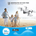 Beginer Friendly Dual Camera 4K HD Mini Drone With 3 Batteries - Monsta Online