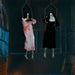 3ft Sound - Activated Hanging Halloween Ghosts with Light - Up Eyes and Screaming Sound - Monsta Online