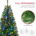 5FT Pre - Lit Artificial Christmas Tree — 152 LEDs, 365 Tips, Auto - Open, 5 Light Modes, Warm White or Multi - Color - Monsta Online