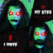 5.5ft Halloween Animatronic Zombie Bride – Jaw Drop, Glowing Red Eyes and Creepy Speaking Sounds - Monsta Online