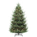 9FT Pre - Lit Artificial Christmas Tree — 300 Dual - Color LED Lights, 1939 Tips, Remote, 11 Modes, Metal Base - Monsta Online