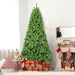 9FT Artificial Christmas Tree — Memory Wire, 1910 Tips, Hinged, Full Shape, Metal Stand - Monsta Online
