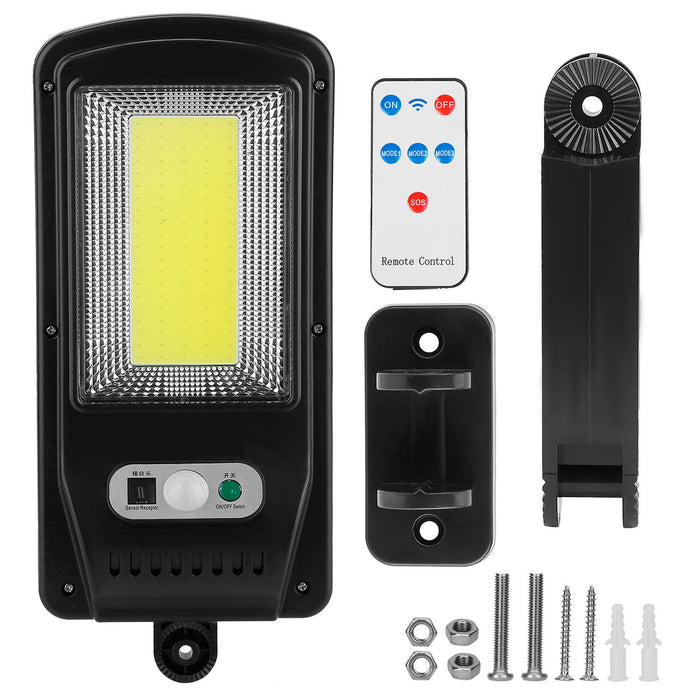 All - Weather Solar Motion Sensor Wall Lights with 100 Bright LEDs - Monsta Online