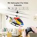 Kestrel RC Helicopter for Kids, Remote Control Helicopter with Alloy Body and Either 2 or 3 Batteries - Monsta Online