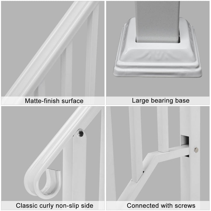 Heavy Duty Outdoor Stair Handrail for Home - Monsta Online