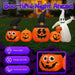 8FT Halloween Inflatable Pumpkins with Ghost – Lighted Blow Up Yard Decoration - Monsta Online
