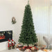 9FT Artificial Christmas Tree — 2132 Tips, Auto - Open Hinged, Full Shape, Steel Base, Unlit - Monsta Online