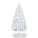 6FT Unlit White Artificial Christmas Tree — 800 Tips, Full Realistic, Metal Stand - Monsta Online