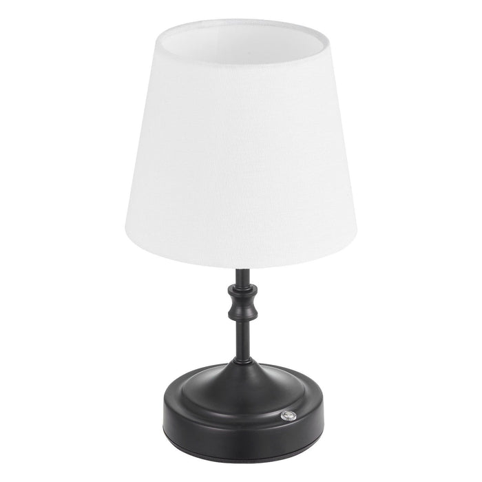Cordless Rechargeable Table Lamp with Fabric Shade - 3 Dimmable Brightness Levels - Monsta Online