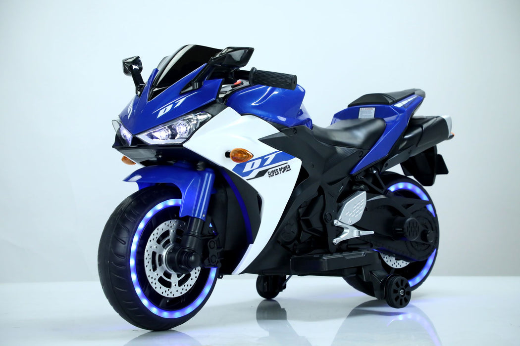 12V Electric Ride - On Kids with Manual Throttle and Lighted Wheels - Monsta Online