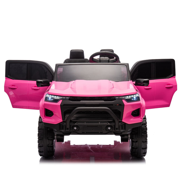 24V Two Seater Kids 4x4 Ride On Pickup Truck With Safety Belts Remote Control - Monsta Online