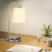 Elegant 20" Bedside Table Lamp with Wireless Charging and USB Port - Monsta Online
