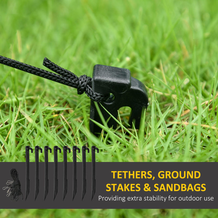 6.1FT Prelit Inflatable Three Snowmen with Signs and LED Lights - Outdoor Christmas Decoration - Monsta Online