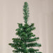 7FT Pencil Artificial Christmas Tree — 499 Tips, Unlit, Slim, Green, Plastic Stand - Monsta Online