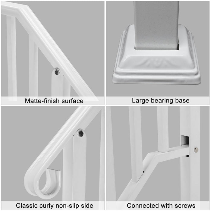 Heavy Duty Outdoor Stair Handrail for Home - Monsta Online
