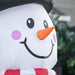 8FT Prelit Inflatable Snowman with North Pole Sign and Rotating LED Lights - Outdoor Christmas Decoration - Monsta Online