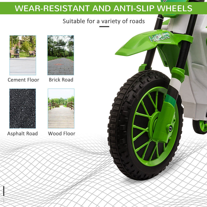 12V Electric Kids Ride On Dirt Bike - Ride - On Motorcycle with Training Wheels - Monsta Online