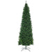 9FT Pencil Artificial Christmas Tree — 1075 Tips, Auto - Open Hinged, Unlit, Pine Needles, Steel Base - Monsta Online