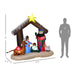 6FT Prelit Inflatable Nativity Scene with LED Lights - Outdoor Christmas Decoration - Monsta Online