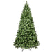 8FT Pre - Lit Artificial Christmas Tree — 500 UL Lights, Memory Wire, 1460 Tips, Auto - Unfold, Metal Stand - Monsta Online