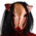 Halloween Horror Pig Head Mask – Scary Horror Latex Animal Mask for Cosplay - Monsta Online
