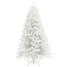 9FT White Artificial Christmas Tree — 2132 Tips, Unlit, Auto - Open, Wide Full Shape, Steel Base - Monsta Online