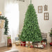 8FT Artificial Christmas Tree — Full, Memory Wire, 1430 Tips, Hinged PVC, Metal Stand - Monsta Online