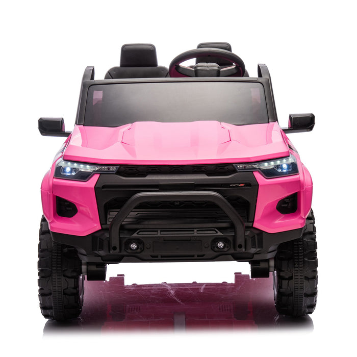 24V Two Seater Kids 4x4 Ride On Pickup Truck With Safety Belts Remote Control - Monsta Online