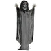6ft Halloween Animatronic Skeleton Witch – Sound Activated with Light - Up Eyes, Glowing Chest and Creepy Chain Howls - Monsta Online