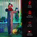 6ft Sound Activated Halloween Animatronic Hanging Clown – Glowing Eyes, Talking Phrases and Creepy Movements - Monsta Online