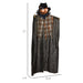 6ft Halloween Animatronic Hanging Pumpkin Ghost – Sound Activated Prop with Glowing Eyes and Creepy Talking Sounds - Monsta Online