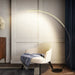 Stylish Curved Floor Lamp with Remote – Contemporary Lighting for Home Decor - Monsta Online