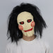 Halloween Saw Horror Jigsaw Mask – Scary Latex Killer Cosplay Mask for Parties - Monsta Online