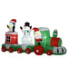 11FT Prelit Inflatable Christmas Train with Santa, Snowman & Penguin with LED Lights - Outdoor Decoration - Monsta Online