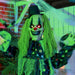 6.1ft Life - Size Animated Circus Clown – Sound Touch Activated with Glowing Eyes and Creepy Laughter - Monsta Online
