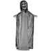 6ft Halloween Animatronic Skeleton Witch – Sound Activated with Light - Up Eyes, Glowing Chest and Creepy Chain Howls - Monsta Online
