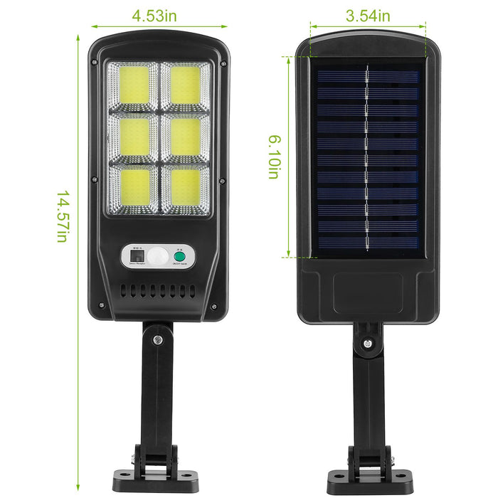 All - Weather Solar Motion Sensor Wall Lights with 100 Bright LEDs - Monsta Online