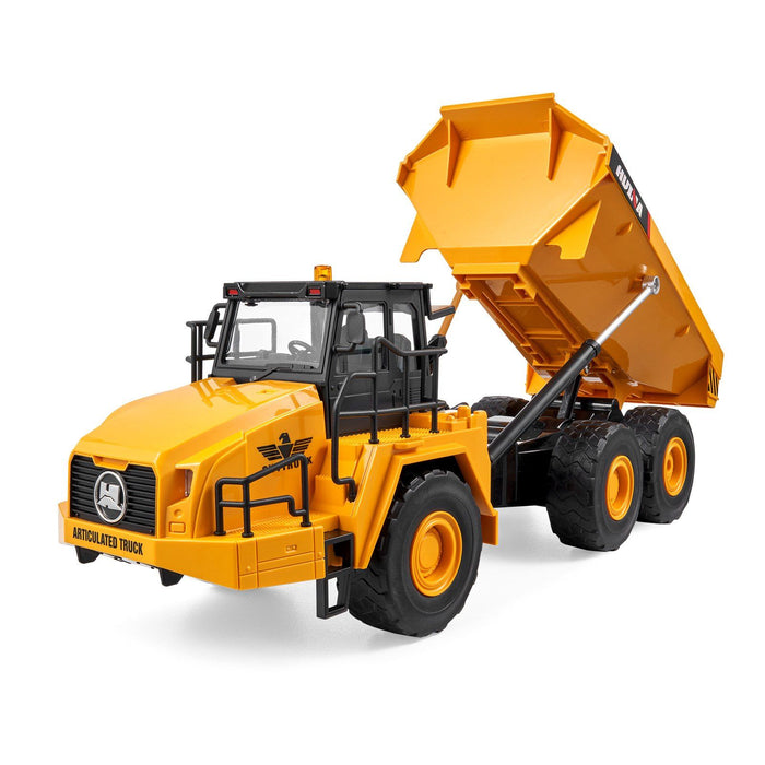 1:16 Scale RC Construction Dump Truck - Remote Controlled 11CH Toy for Outdoor Adventures - Monsta Online