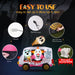 8ft Scary Clown Ice Cream Truck Halloween Inflatable with LED Lights - Monsta Online
