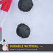 8FT Prelit Inflatable Snowman with North Pole Sign and Rotating LED Lights - Outdoor Christmas Decoration - Monsta Online