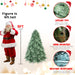 5FT Blue - Green Artificial Christmas Tree — 1194 Tips, PE+PVC, Full Shape, Hinged, Metal Stand - Monsta Online