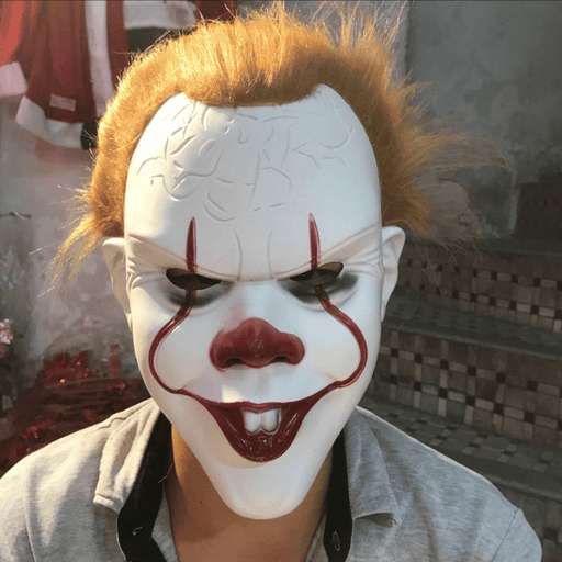 Halloween Horror Clown Mask – Scary Cosplay Costume Mask - Monsta Online
