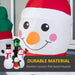 7FT Prelit Inflatable Snowman Family with Bird & Birdhouse and LED Lights - Outdoor Christmas Decoration - Monsta Online
