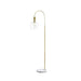Modern Arched Floor Lamp with Elegant Marble Base for Stylish Living Rooms - Monsta Online