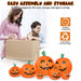 7FT Pumpkin Inflatable Halloween Decoration with 7pcs LED String Lights - Monsta Online