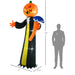 10ft Inflatable Halloween Pumpkin Head Ghost with Hammer and LED Lights - Monsta Online