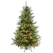 6FT Pre - Lit Artificial Christmas Tree — 400 Warm White LEDs, 2328 Tips, Auto - Open, 8 Light Modes - Monsta Online